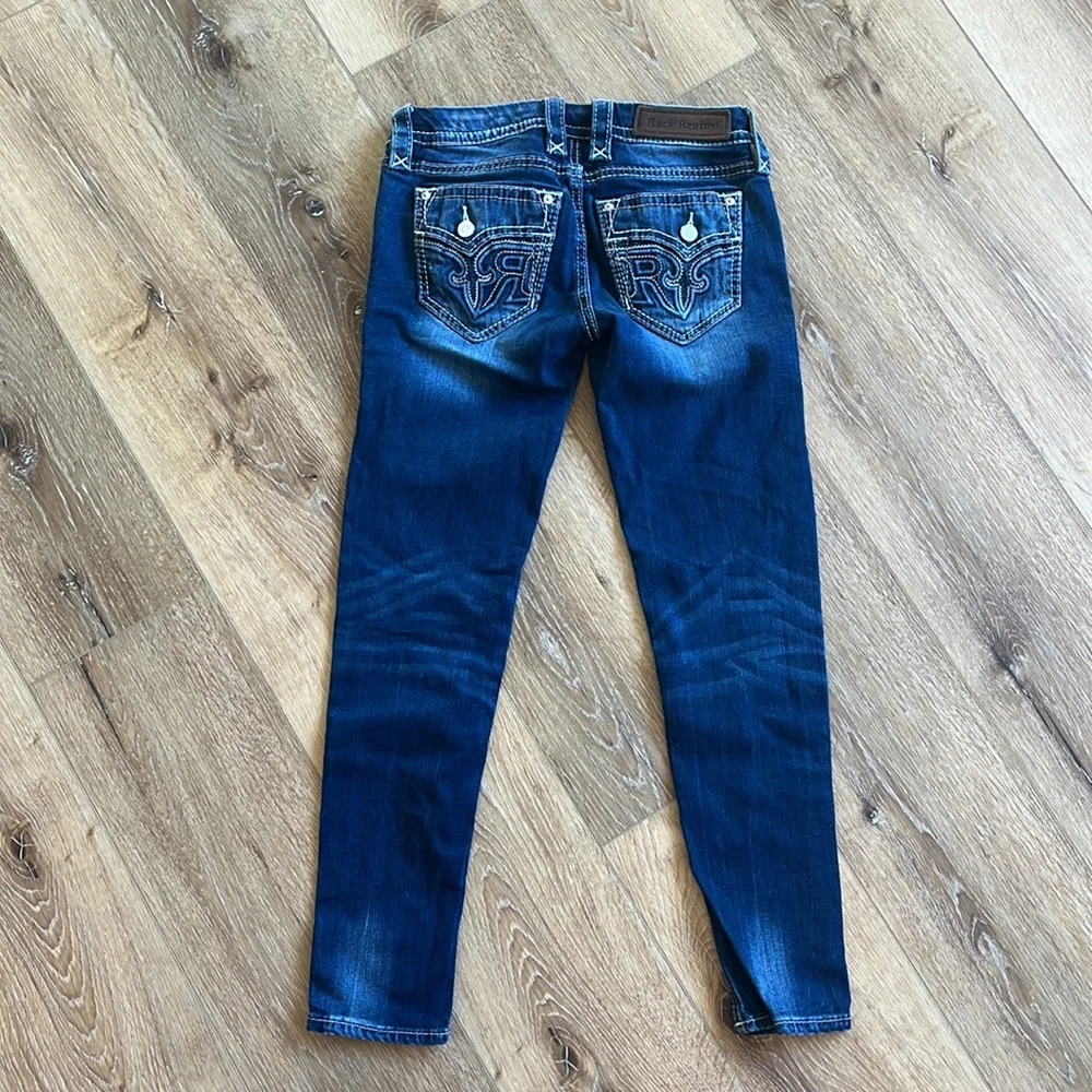 ROCK REVIVAL Martia Ankle Skinny Jeans - Picture 2 of 10